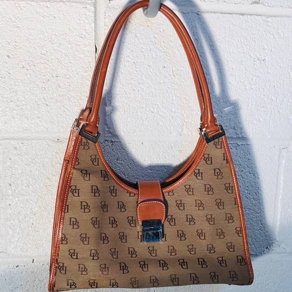Dooney & Bourke Signature Shoulder Bag - Picture 2 of 8